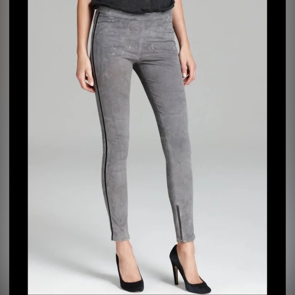 Joie Gray Suede Party Pants (XS)